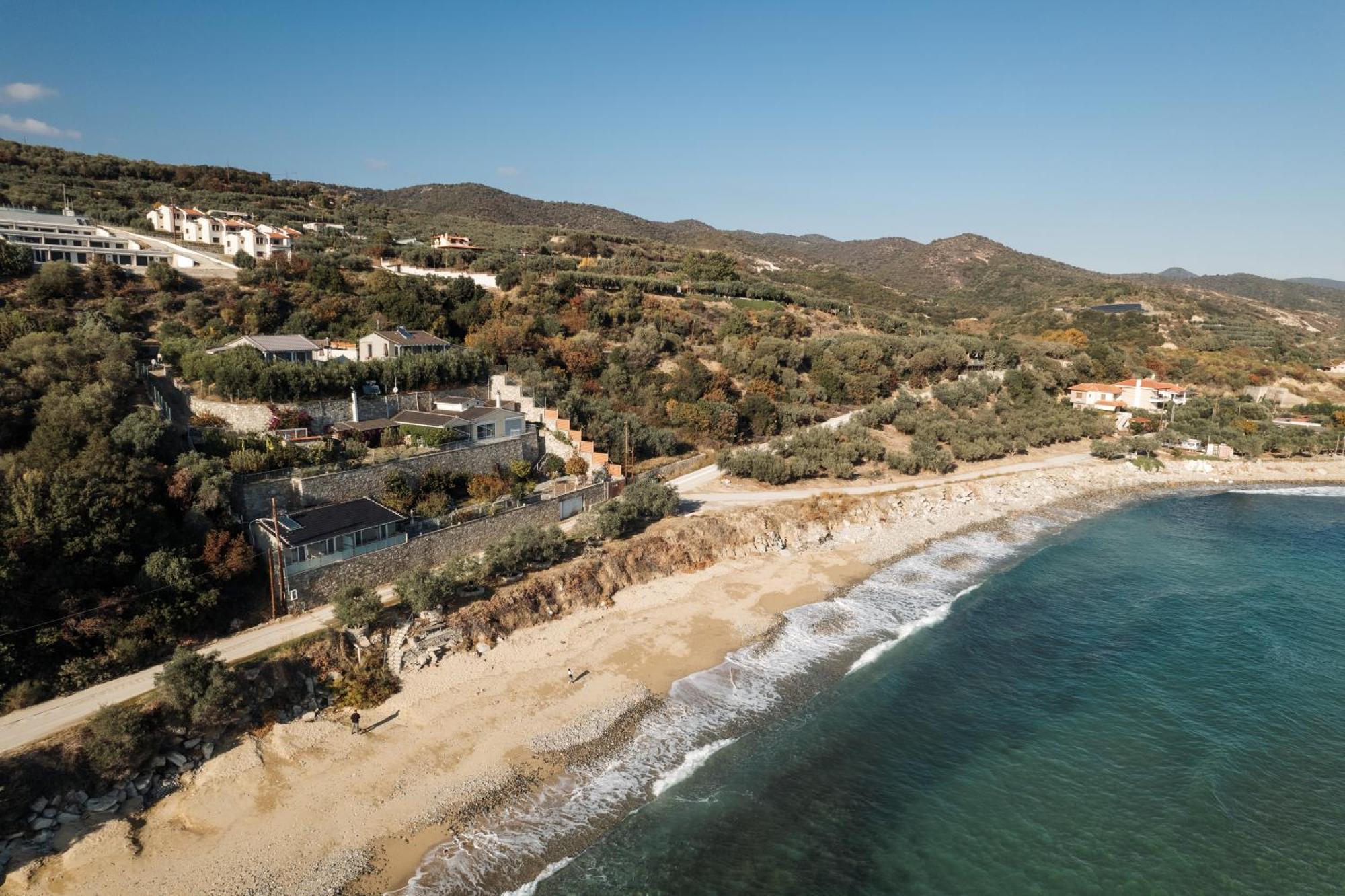 Aegean View Villa Loutra Elevtheron Exterior photo