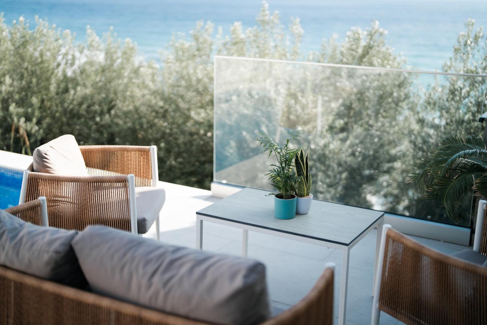 Aegean View Villa Loutra Elevtheron Exterior photo